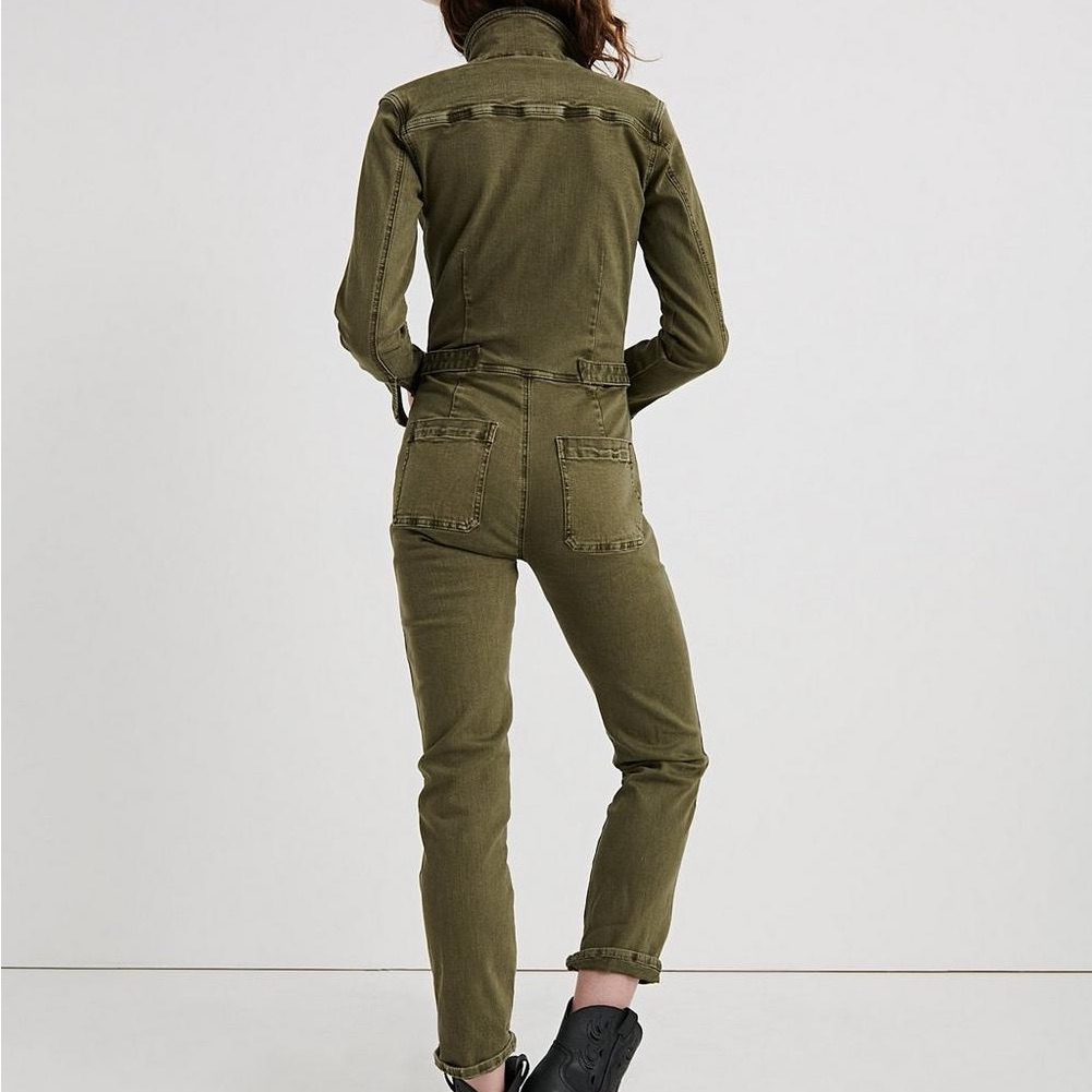 Green Aviator Jumpsuitlucky Brand